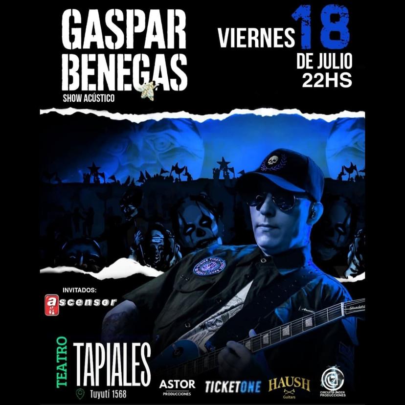 GASPAR BENEGAS EN TAPIALES