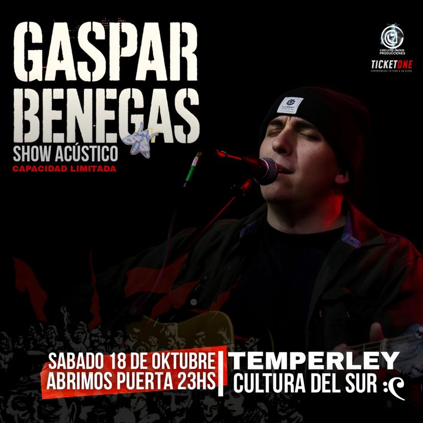 GASPAR BENEGAS EN TEMPERLEY 