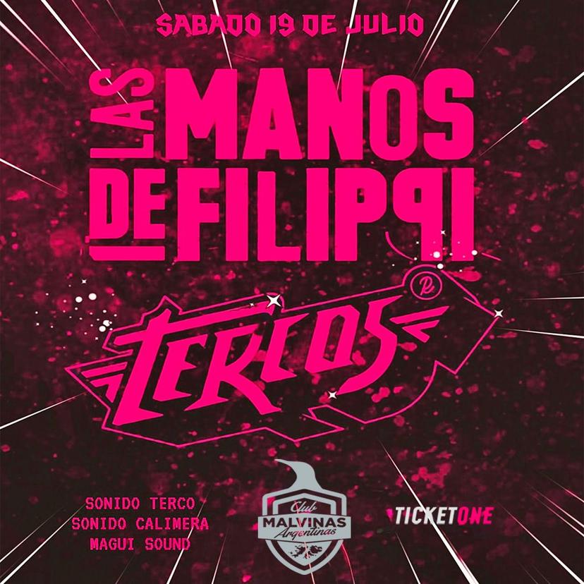 LAS MANOS DE FILIPPI Y TERCOS