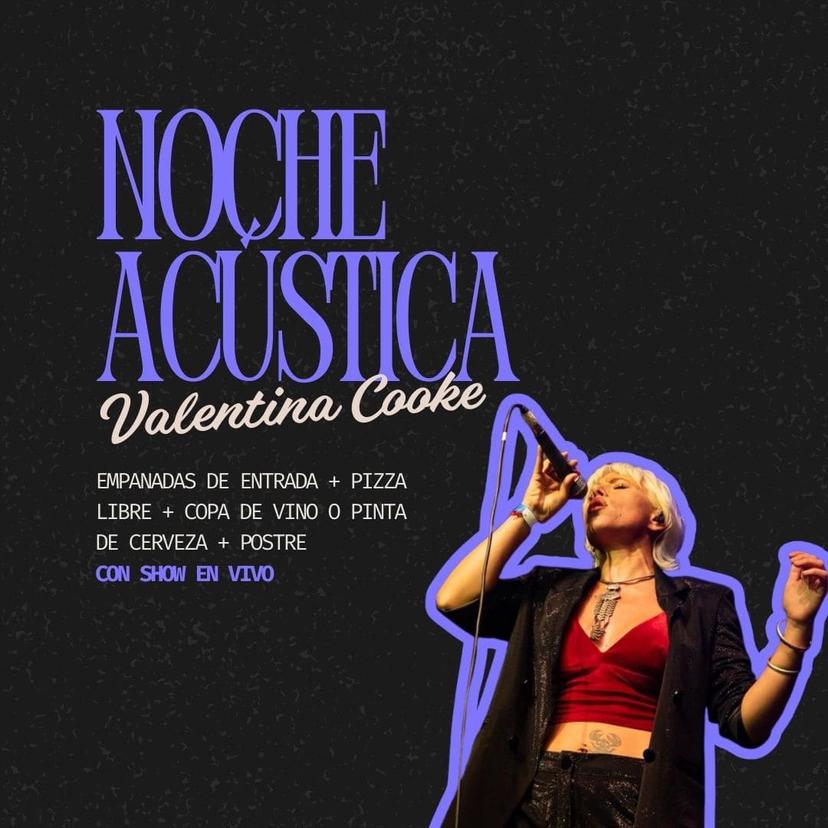 Noche acústica con Valentina Cooke